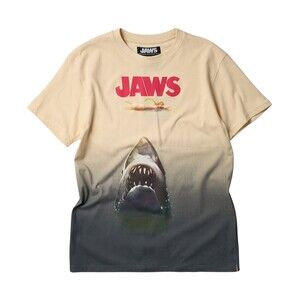 Reason Jaws T-Shirt Men’s Large Khaki Gray Ombre Tee